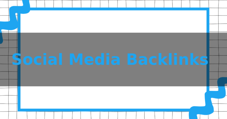 Social Media Backlinks