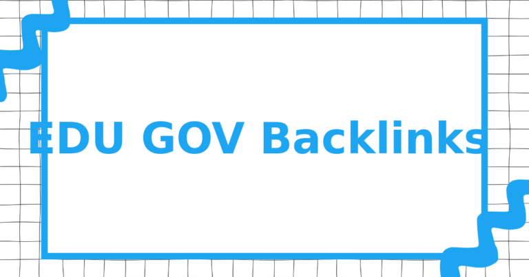 EDU GOV Backlinks
