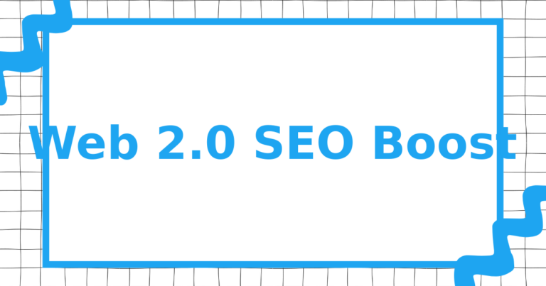 Web 2.0 SEO Boost
