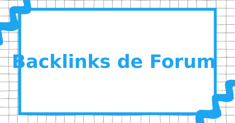 Backlinks de Forum