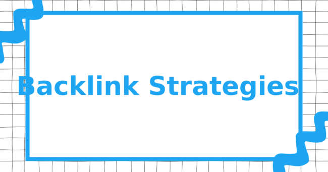 Backlink Strategies