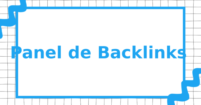 Panel de Backlinks
